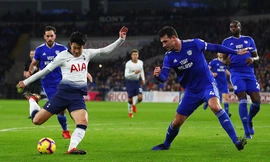 Son Heung-min chói sáng trước Cardiff City
