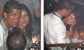Ronaldo và Kathryn Mayorga trong một hộp đêm ở Las Vegas năm 2009.
