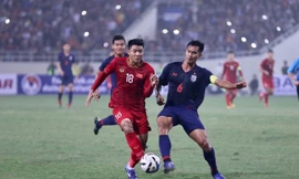 Hà Đức Chinh là tác giả bàn mở tỷ số cho U23 Việt Nam. Ảnh: Như Ý