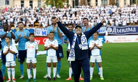 Diego Maradona được chào đón hoành tráng ở Dynamo Brest