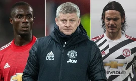 Bailly và Cavani không hài lòng với Solskjaer.