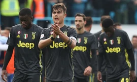 Paulo Dybala và đội dự bị của Juve thua sốc SPAL