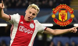 Van de Beek đang trên đường đến M.U.