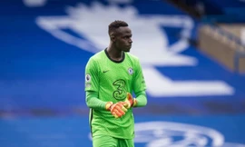 Edouard Mendy phải trở lại Chelsea điều trị chấn thương.