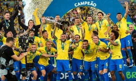 Bị đuổi người, Brazil vẫn vô địch Copa America 2019