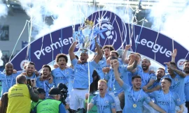 Man City lần thứ 4 vô địch Ngoại hạng Anh