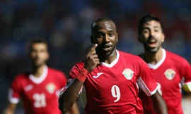 Các cầu thủ Jordan ăn mừng bàn thắng. Ảnh: Zing