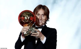 Luka Modric đã phá vỡ thế thống trị của Ronaldo và Messi