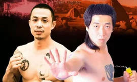 Huyền Vũ (trái) dễ dàng hạ Lý Tiểu Long phiên bản lỗi. Ảnh: Sina.