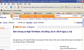 Tin rao bán chung cư thu nhập thấp trên mạng