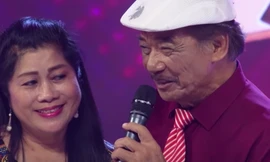 Cuộc sống hạnh phúc ở tuổi 85 của NSND Trần Hiếu và vợ kém 18 tuổi 