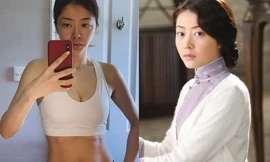 Mỹ nhân 'Diệp Vấn' Hùng Đại Lâm khoe vóc dáng đáng mơ ước ở tuổi 43