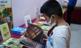 Triển lãm cuộc thi 'Bác Hồ với thiếu nhi - Thiếu nhi với Bác Hồ' 