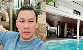 Chồng cũ Lệ Quyên đăng ảnh biệt thự sang chảnh mới tậu