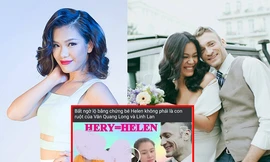 Ca sĩ Phương Vy bức xúc khi chồng bị ghép ảnh với vợ cố ca sĩ Vân Quang Long 