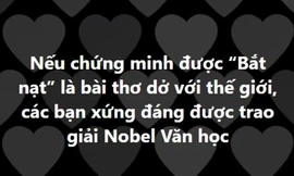 Tác giả bài thơ được đưa vào SGK đáp trả gay gắt, chê netizen "mất khả năng cảm thụ"