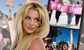 Người hâm mộ vỡ òa vui sướng khi "công chúa nhạc Pop" Britney Spears chính thức được tự do