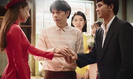 "Cây Táo Nở Hoa" tập cuối: Ngọc tổ chức hôn lễ cho Báu và Quân, gia đình ai cũng viên mãn