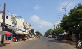 Khu vực nơi bà Trương Thị Thanh T. cư trú ở phường Yên Thế, TP.Pleiku