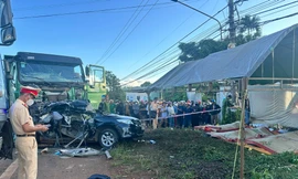 Hiện trường vụ tai nạn