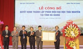 Thành lập Phân hiệu Đại học Thái Nguyên tại tỉnh Hà Giang