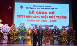 Trường Đại học Giao thông Vận tải có hiệu trưởng mới