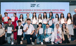 14 học sinh Việt Nam xuất sắc nhận Học bổng Chính phủ New Zealand 