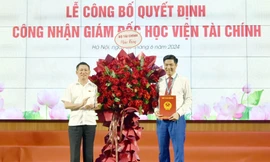 PGS.TS Nguyễn Đào Tùng trở thành tân Giám đốc Học viện Tài Chính