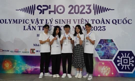 43 trường đại học cử sinh viên tranh tài Olympic Vật lý toàn quốc