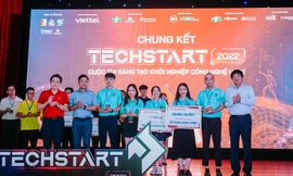 Nghiên cứu phục vụ nông nghiệp thông minh đoạt giải Quán quân TECHSTART 2022