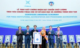 Thêm một trường đại học của Việt Nam đạt chuẩn chất lượng giáo dục quốc tế FIBAA