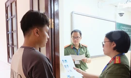 Đình chỉ 1 thí sinh vi phạm quy chế trong Kỳ thi đánh giá của Bộ Công an năm 2023