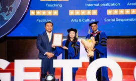 Một trường ĐH của Việt Nam đạt chứng nhận tiêu chuẩn QS Stars 4 sao