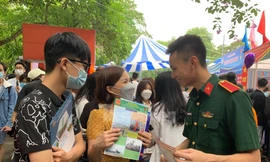 Điểm sàn các trường Quân đội cao nhất 24,5 điểm