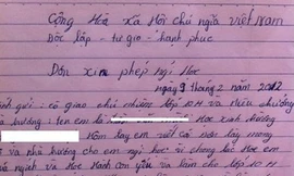 Những lá đơn siêu 'dị' của học sinh