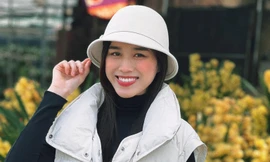 Dàn hoa hậu, á hậu giản dị khi về quê ăn Tết