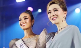  Đương kim Hoa hậu Hoàn vũ về quê cùng nữ tỷ phú chuyển giới