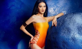 Nhan sắc cô gái cao 1,77 m là Á hậu 1 tại Hoa hậu Trái Đất Việt Nam