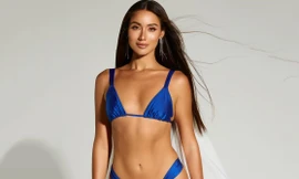 Người đẹp lai trình diễn áo tắm đẹp nhất Miss Universe Vietnam