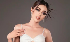 Thí sinh Hoa hậu Hòa bình Campuchia hát nhạc miền Tây gây chú ý