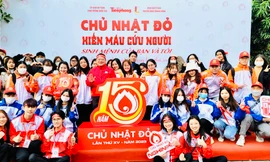 Chủ nhật Đỏ 2023 vượt mốc chỉ tiêu sàn 45.000 đơn vị máu