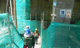 Công trình nhà ga nhà hát thành phố thuộc dự án tuyến Metro số 1