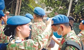 Thanh xuân của nhiều quân nhân trẻ là mong muốn được tham gia lực lượng gìn giữ hòa bình Liên Hợp Quốc