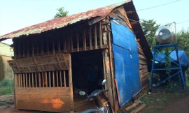 Căn nhà của vợ chồng sản phụ Vy Thị Yến