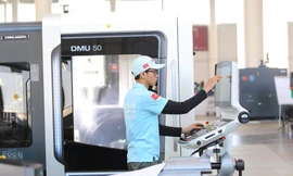 Trương Thế Diệu tại cuộc thi tay nghề thế giới lần thứ 45, năm 2019 