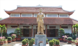 Nhà lưu niệm Nguyễn Thị Minh Khai tọa lạc tại đường Quang Trung, TP Vinh