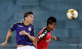 Những cuộc đọ sức giữa CLB Hà Nội và Becamex Bình Dương luôn là những trận đấu hấp dẫn, thu hút sự chú ý của người hâm mộ. Ảnh: VSI 