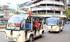 Lượng khách nước ngoài đến Hà Nội giảm mạnh trong tháng đầu năm 2020. Ảnh: T.Hoàng