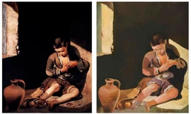 Bức “Mơ về một ngày mai” giả mạo chữ ký Tô Ngọc Vân thực chất là tranh chép vụng về từ tác phẩm gốc của hoạ sĩ Tây Ban Nha