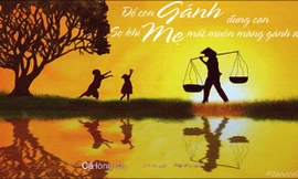 Hai người tranh giành 'gánh mẹ'